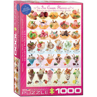 Eurographics - Ice Cream Flavours Puzzle 1000pc