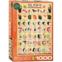 Eurographics - Sushi Puzzle 1000pc