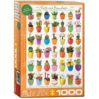 Eurographics - Cacti & Succulents Puzzle 1000pc