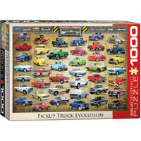 Eurographics -Pick-up Truck Evolution Puzzle 1000pc