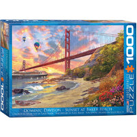 Eurographics - Sunset at Baker Beach Puzzle 1000pc