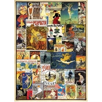 Eurographics - Vintage Bicycle Posters Puzzle1000pc