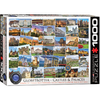 Eurographics - Globetrotters Castles and Palaces Puzzle 1000pc