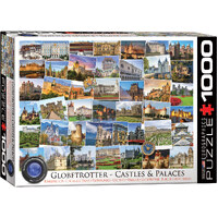 Eurographics - Globetrotters Castles and Palaces Puzzle 1000pc