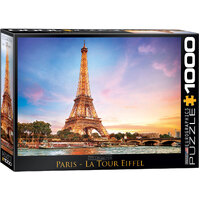 Eurographics - Paris - La Tour Eiffel Puzzle 1000pc