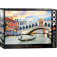Eurographics - Venice Rialto Bridge Puzzle 1000pc