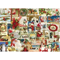 Eurographics - Vintage Christmas Cards Puzzle 1000pc