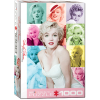 Eurographics - Marilyn Monroe Colour Portraits Puzzle 1000pc