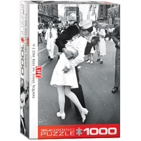 Eurographics - Life Magazine, Times Square V-J Day Puzzle 1000pc