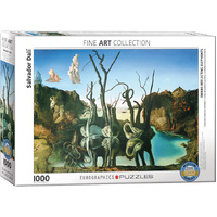 Eurographics - Dali, Swans Reflecting Elephants Puzzle 1000pc