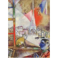 Eurographics - Chagall, Paris through the Window Puzzle 1000pc
