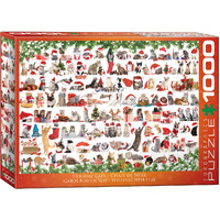 Eurographics - Holiday Cats Puzzle 1000pc