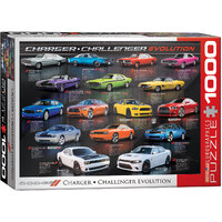 Eurographics - Dodge Charger/Challenger Evolution Puzzle 1000pc