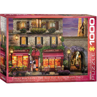 Eurographics - Red Hat Restaurant, Paris Puzzle 1000pc