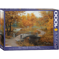 Eurographics - Autumn in an Old Park Puzzle 1000pc