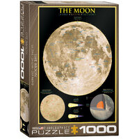 Eurographics - The Moon Puzzle 1000pc