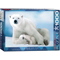 Eurographics - Polar Bear & Babies Puzzle 1000pce