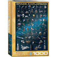 Eurographics - Space Explorers Puzzle 1000pc