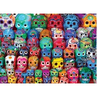 Eurographics -Traditional Mexican Skulls Puzzle 1000pc