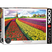 Eurographics - Tulip Fields, Netherlands Puzzle 1000pc
