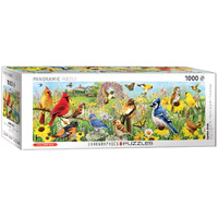 Eurographics - Garden Birds Panorama Puzzle 1000pc