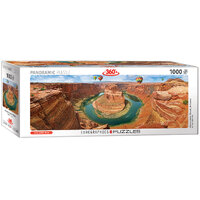 Eurographics - Horseshoe Bend, Arizona Panoramic Puzzle 1000pc