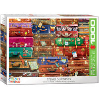 Eurographics - Travel Suitcases Puzzle 1000pc