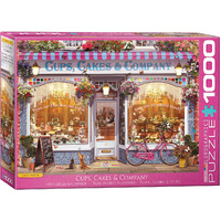 Eurographics - Cups, Cakes & Company Puzzle 1000pc