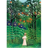 Eurographics - Woman in an Exotic Forest Puzzle 1000pc