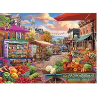 Eurographics - Main Street Market Large Piece Puzzle 500pc