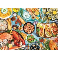 Eurographics - Seafood Table Puzzle 1000pc
