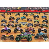 Eurographics - Monster Jam Truck Lineup Puzzle 1000pc