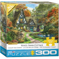 Eurographics - White Swan Cottage Large Piece Puzzle 300pc