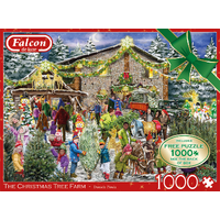 Jumbo - Christmas Tree Farm Puzzle 2 x 1000pc
