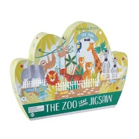 Floss and Rock - The Zoo Puzzle 80pc