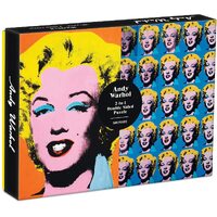Galison - Andy Warhol Marilyn Double Sided Puzzle 500pc
