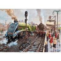 Gibsons - Spotters at Doncaster Large Piece Puzzle 100pc
