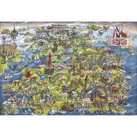 Gibsons - Beautiful Britain Puzzle 500pc