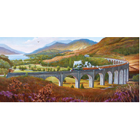Gibsons - Glenfinnan Viaduct Panorama Puzzle 636pc