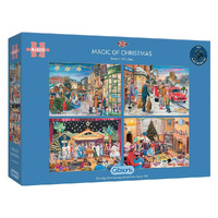 Gibsons - Magic of Christmas Puzzle 4 x 500pc