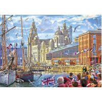 Gibsons - Albert Dock, Liverpool Puzzle 1000pc