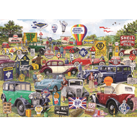 Gibsons - Motoring Memorabilia Puzzle 1000pc