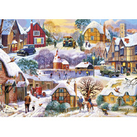 Gibsons - Winter Cottages Puzzle 1000pc