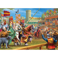 Gibsons - The Joust At Warwick Puzzle 1000pc