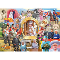 Gibsons - Queen Elizabeth II Puzzle 1000pc