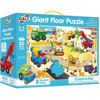 Galt - Construction Site Giant Floor Puzzle 30pc