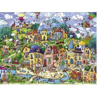 Heye - Berman, Happytown Puzzle 1500pc