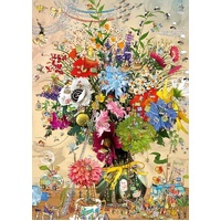 Heye - Degano, Flower's Life Puzzle 1000pc