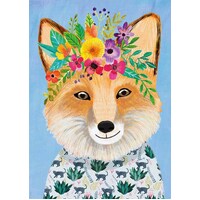 Heye - Floral Friends, Friendly Fox Puzzle 1000pc