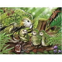 Holdson - Treasures of Aoteroa - Kakapo Kaha Large Piece Puzzle 300pc